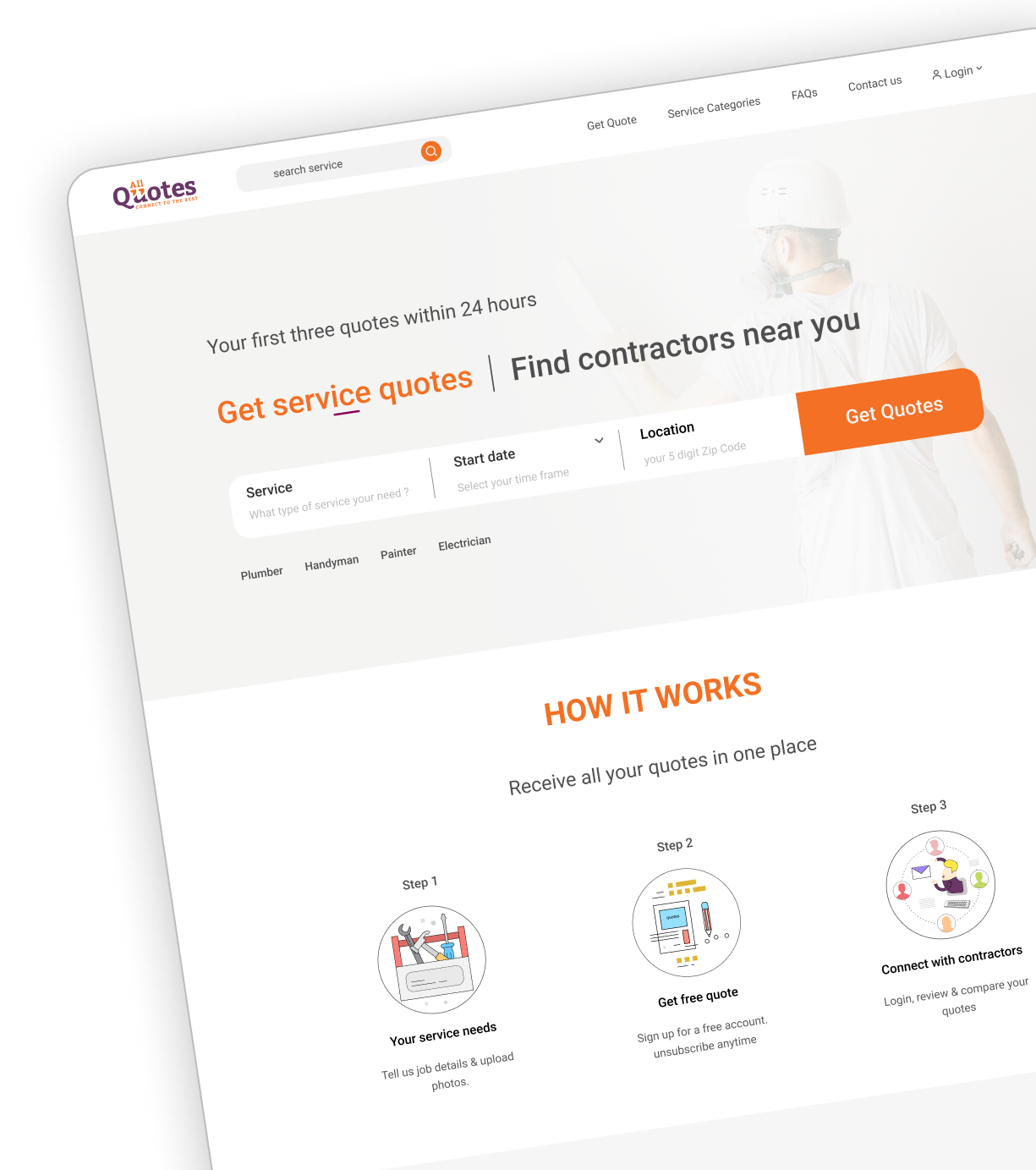 Home pageAQ